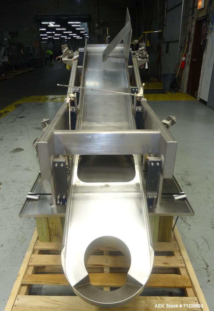 Used Key Technology Model Iso-Flo Smooth-Cycle Scale-Feed Vibratory Conveyor