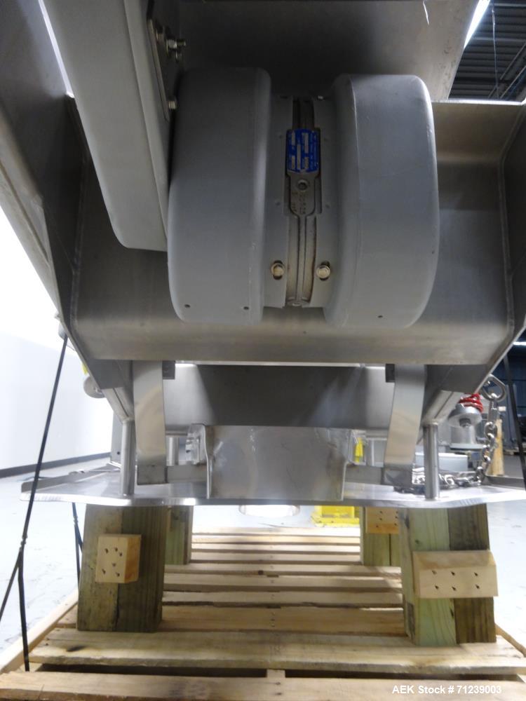 Used Key Technology Model Iso-Flo Smooth-Cycle Scale-Feed Vibratory Conveyor