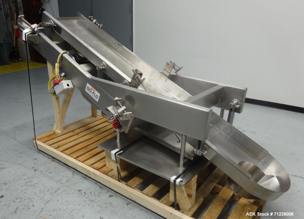 Used Key Technology Smooth-Cycle Scale-Feed Vibratory Conveyor