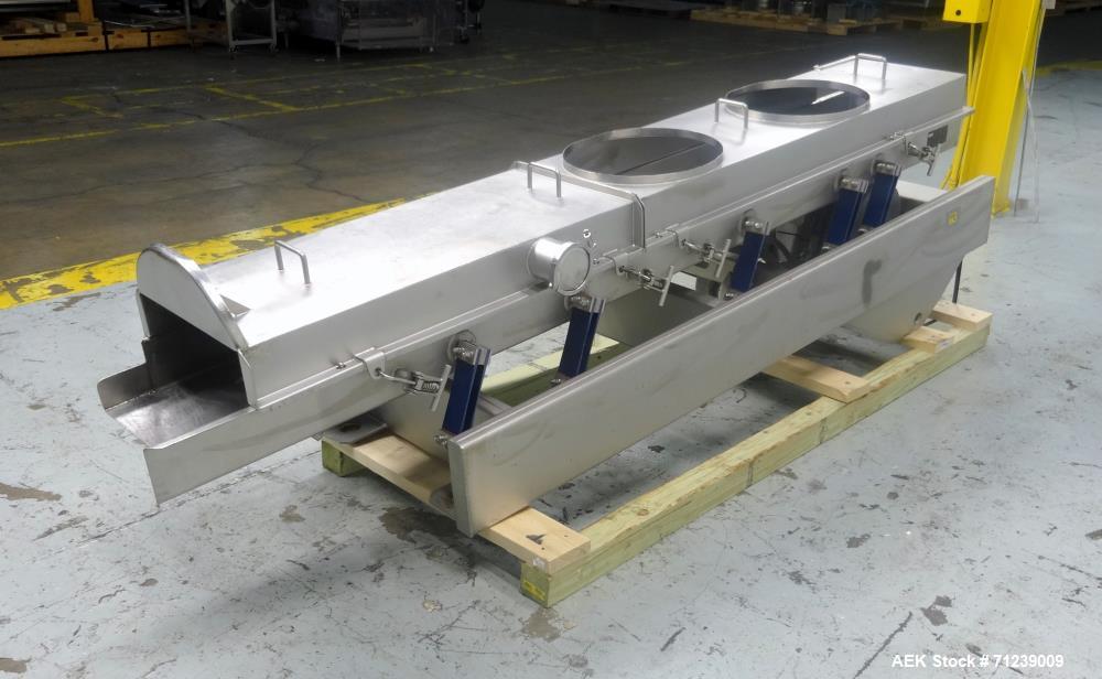 Used Key Technology Model Iso-Flo 431751-1 Enclosed Vibratory Conveyor
