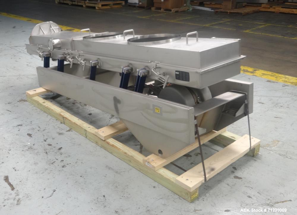 Used Key Technology Model Iso-Flo 431751-1 Enclosed Vibratory Conveyor