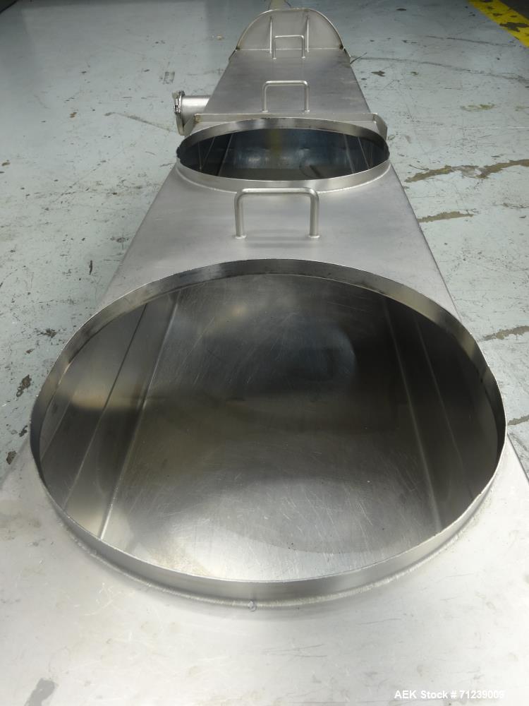 Used Key Technology Model Iso-Flo 431751-1 Enclosed Vibratory Conveyor