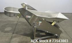 Buy Used Stainless Steel FMC Vibrating Conveyor with Dimpled Trough