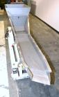 Used Deamco Vibrating Hopper Feeder, Model VHF-12X4X8-3, 304 Stainless Steel. 12