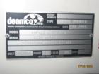 Used Deamco Vibrating Hopper Feeder, Model VHF-12X4X8-3, 304 Stainless Steel. 12