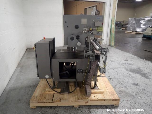 Used Lakso Model 300 Twin Head Cotton Inserter – 300 BPM, Timing Screw, Slat Conveyor, Serial# 171