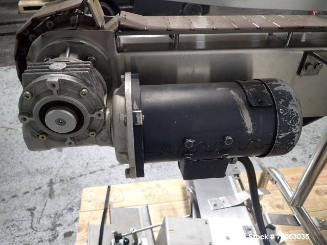 Used Lakso Model 300 Twin Head Cotton Inserter – 300 BPM, Timing Screw, Slat Conveyor, Serial# 171