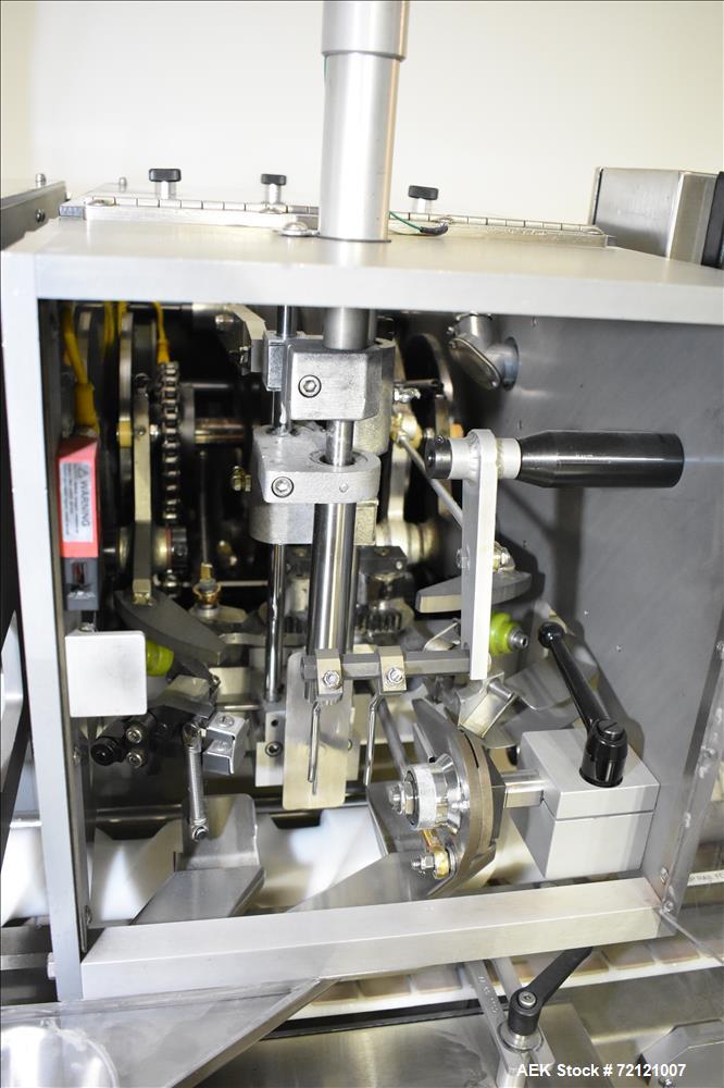 Used Lakso (IMA) Automatic Twin Head Cottoner, Model 300.