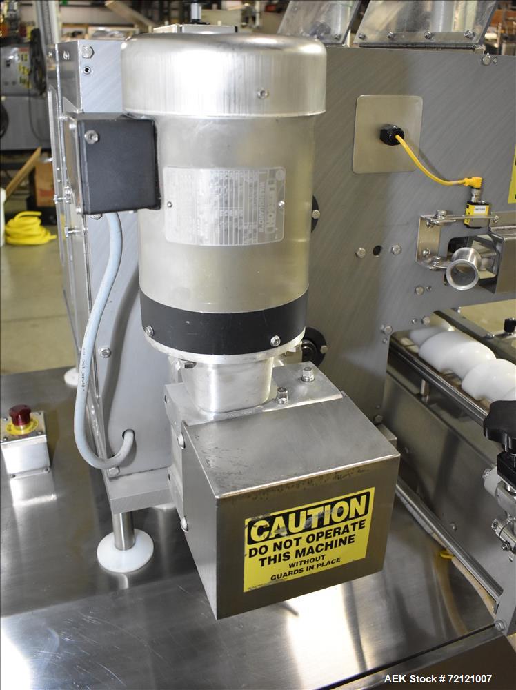 Used Lakso (IMA) Automatic Twin Head Cottoner, Model 300.