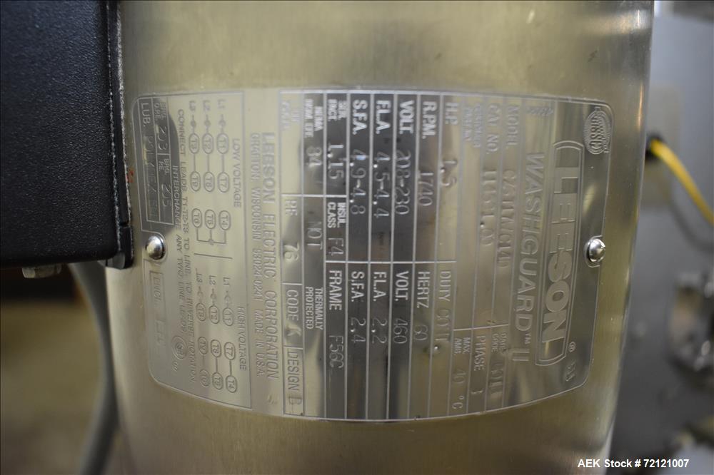 Used Lakso (IMA) Automatic Twin Head Cottoner, Model 300.