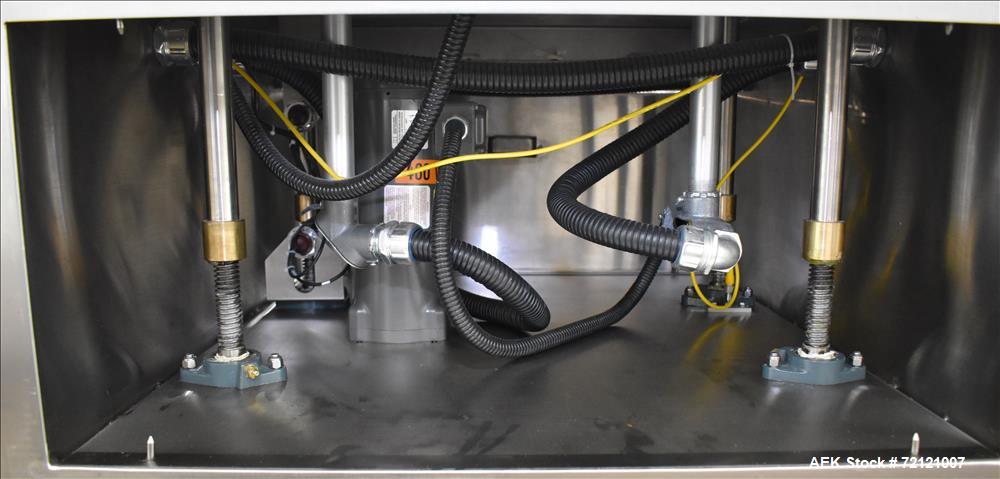 Used Lakso (IMA) Automatic Twin Head Cottoner, Model 300.