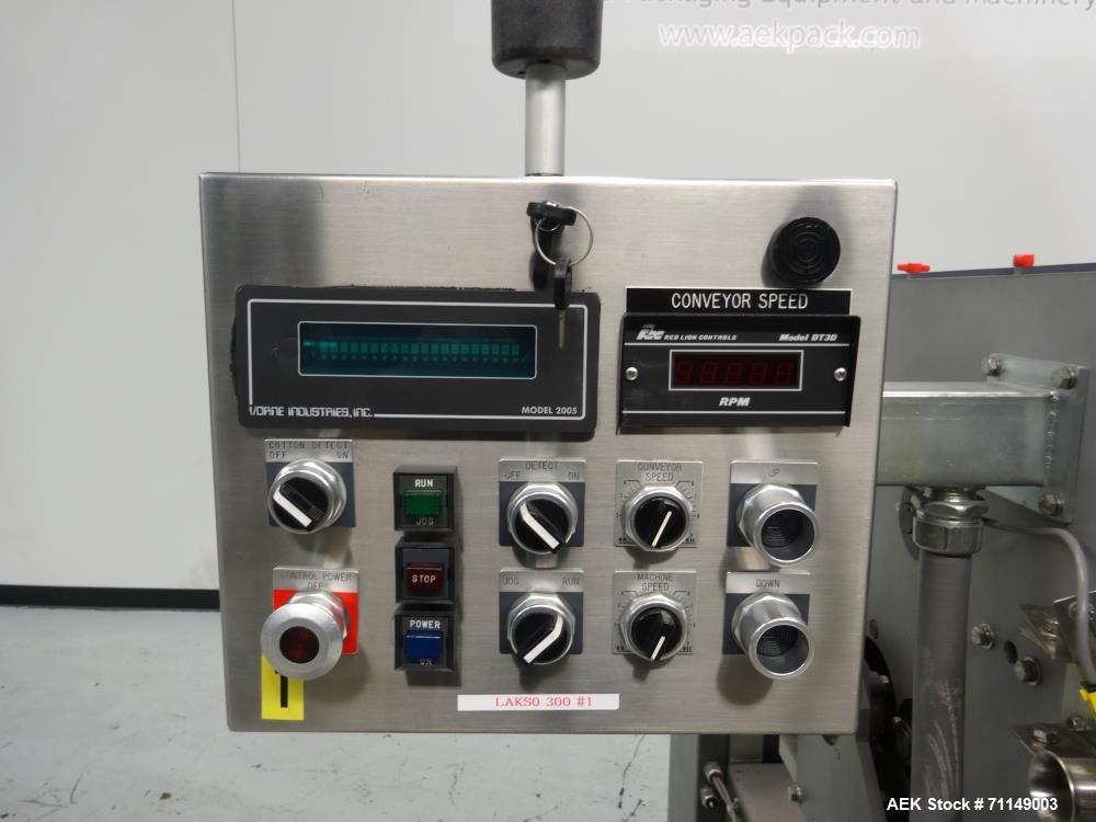 Used Lakso Model 300 Twin-Head Inverted 'U' Cottoner