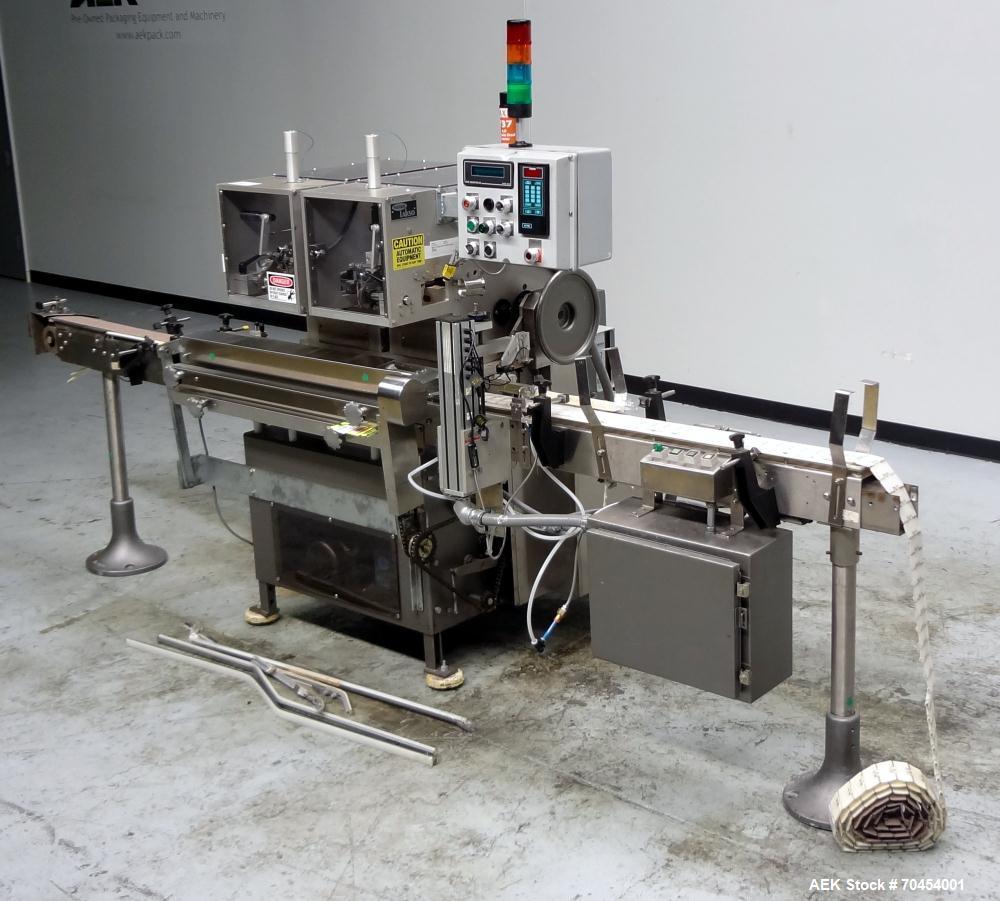Used Lakso Model 300 / 450 Automatic Twin Head Cottoner