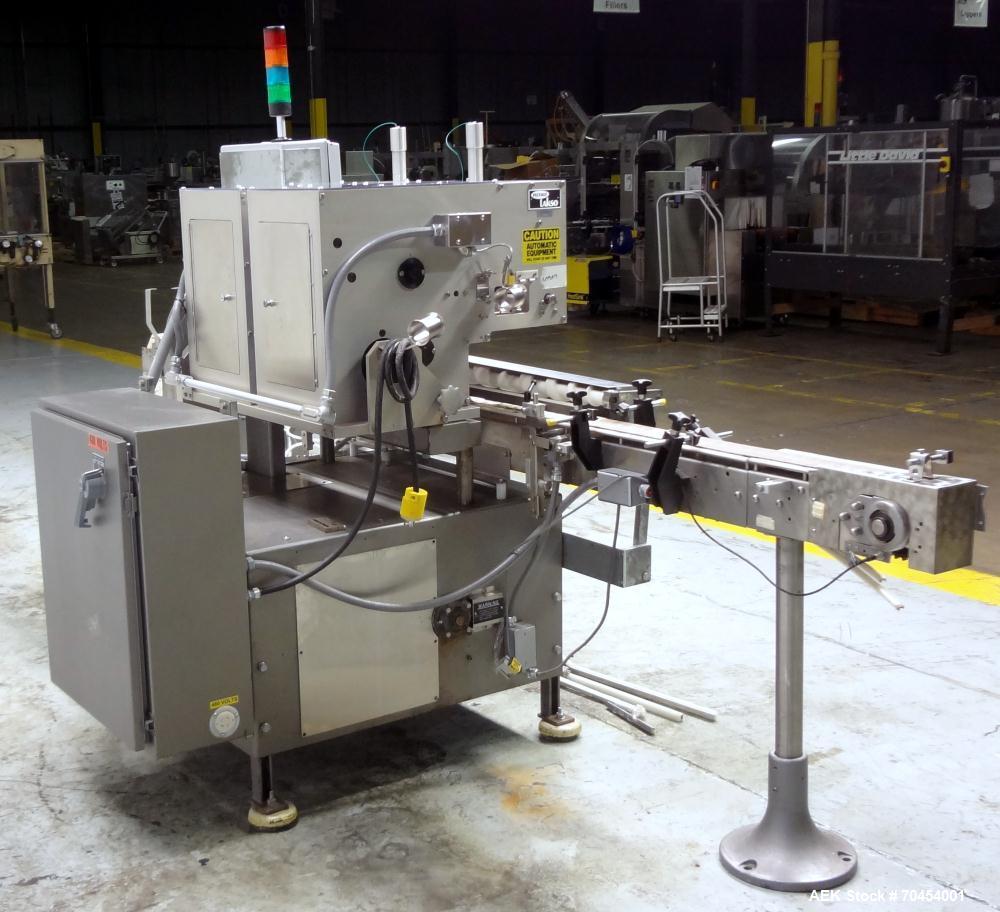 Used Lakso Model 300 / 450 Automatic Twin Head Cottoner