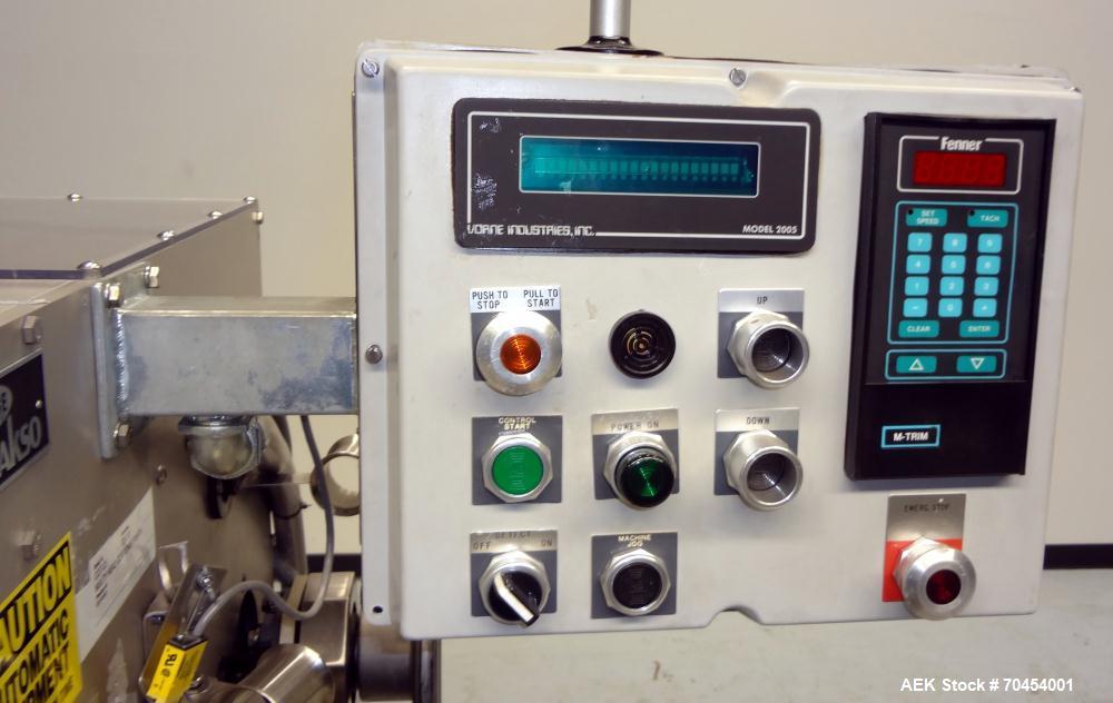 Used Lakso Model 300 / 450 Automatic Twin Head Cottoner