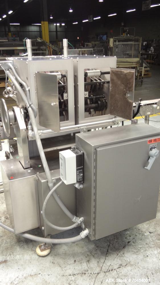 Used Lakso Model 300 / 450 Automatic Twin Head Cottoner