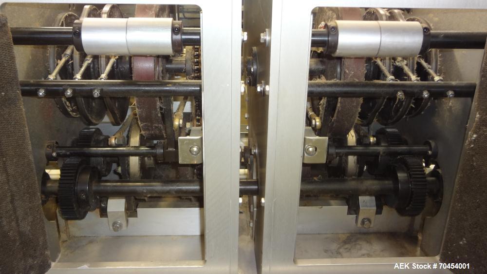 Used Lakso Model 300 / 450 Automatic Twin Head Cottoner