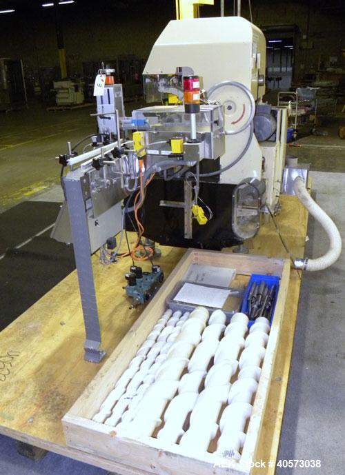 Used Lakso Model 71 Automatic Twin Head Cottoner