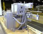 Used Lakso Cottoner 300. Fully automatic twin head cotton inserter capable of speeds up to 300 containers per minute with a maximum cotton weight range of 26 grams per yard and a cut length range of ...