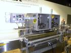 Used Lakso Cottoner 300. Fully automatic twin head cotton inserter capable of speeds up to 300 containers per minute with a maximum cotton weight range of 26 grams per yard and a cut length range of ...
