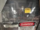 Used Lakso Model 71 Automatic Twin Head Cottoner capable of speeds up to 200 bottles per minute. Has 28