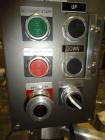 Used Lakso Model 71 Automatic Twin Head Cottoner capable of speeds up to 200 bottles per minute. Has 28