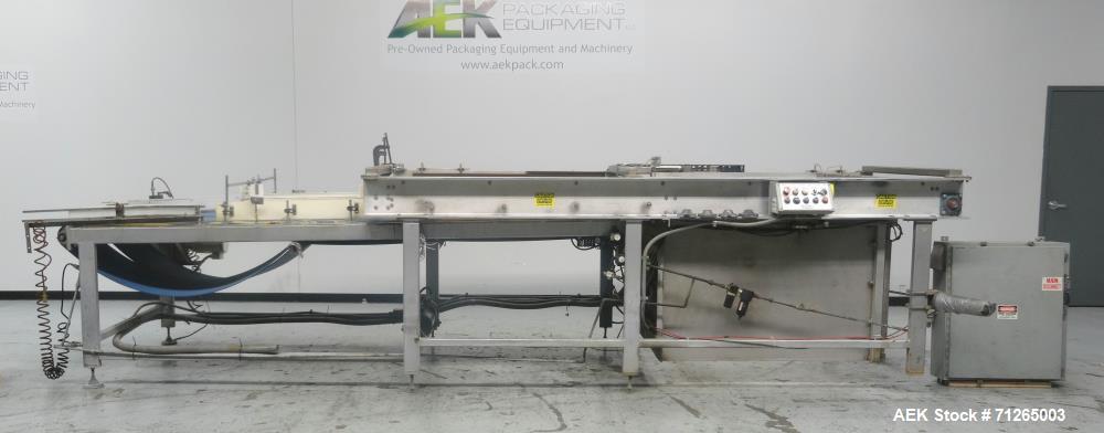 Used Busse Brothers Model GBD1 Semi Automatic Bulk Glass Depalletizer