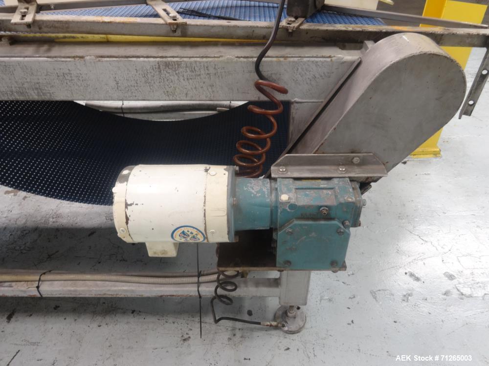 Used Busse Brothers Model GBD1 Semi Automatic Bulk Glass Depalletizer