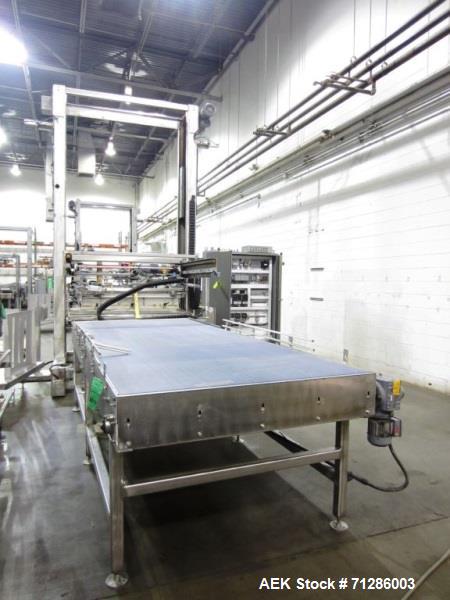 Used Priority One Depalletizer Model Xodus, low level discharge