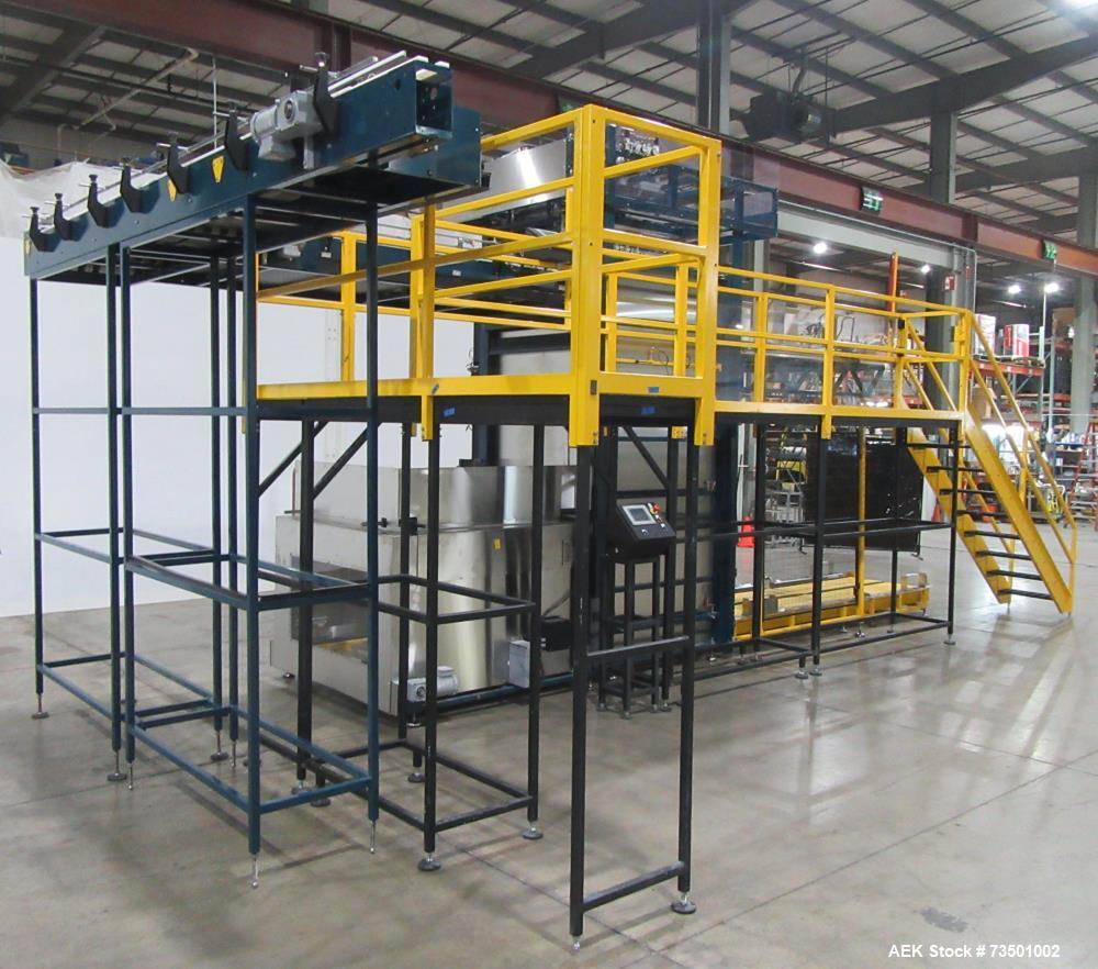 Unused GR-X FHA 3000 Full Height Automatic Depalletizer – SKA Fabricating, Chain Conveyor