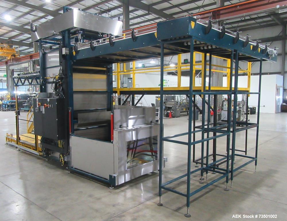 Unused GR-X FHA 3000 Full Height Automatic Depalletizer – SKA Fabricating, Chain Conveyor