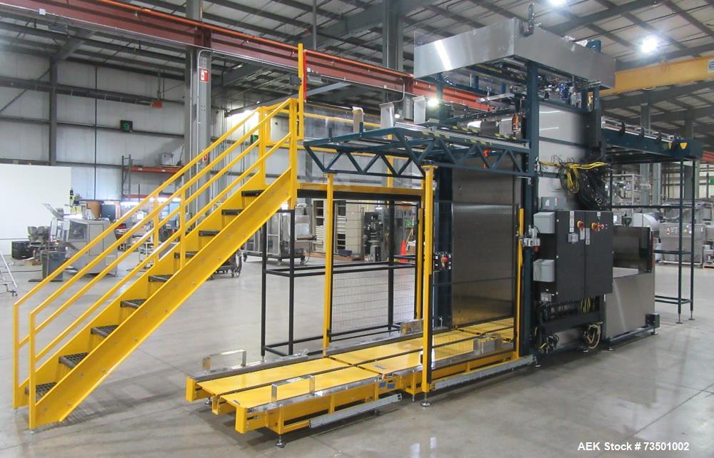 Unused GR-X FHA 3000 Full Height Automatic Depalletizer – SKA Fabricating, Chain Conveyor