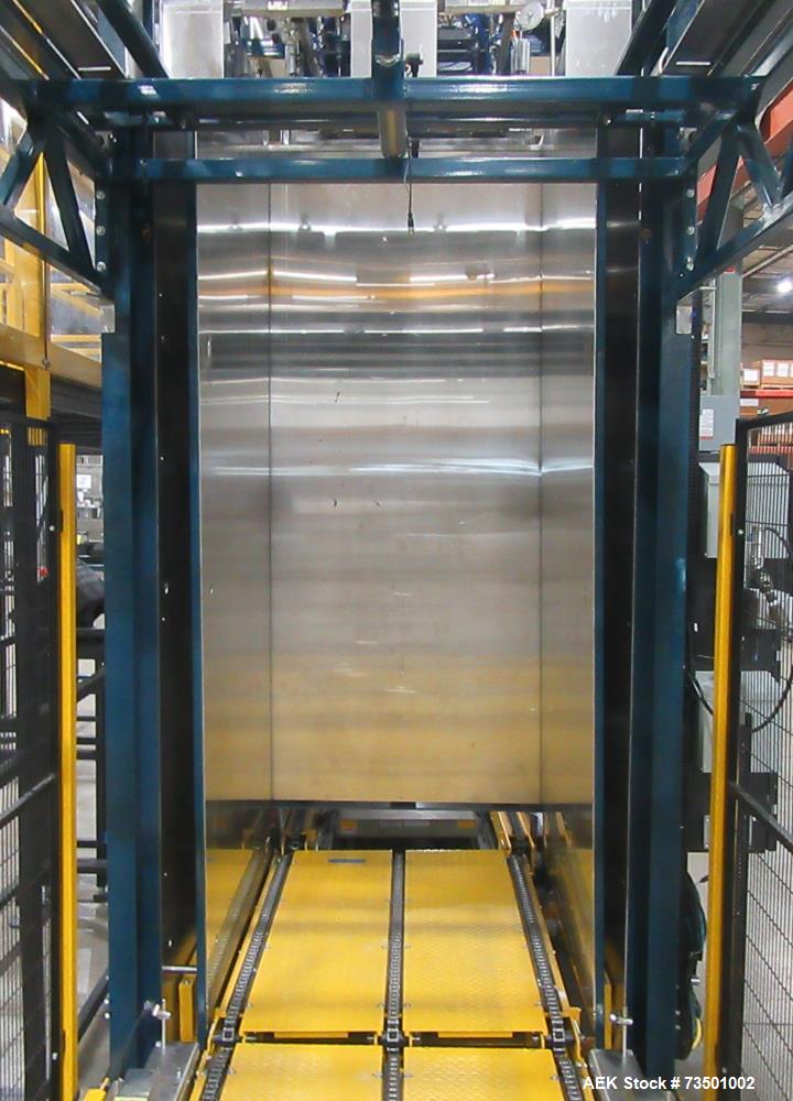 Unused GR-X FHA 3000 Full Height Automatic Depalletizer – SKA Fabricating, Chain Conveyor