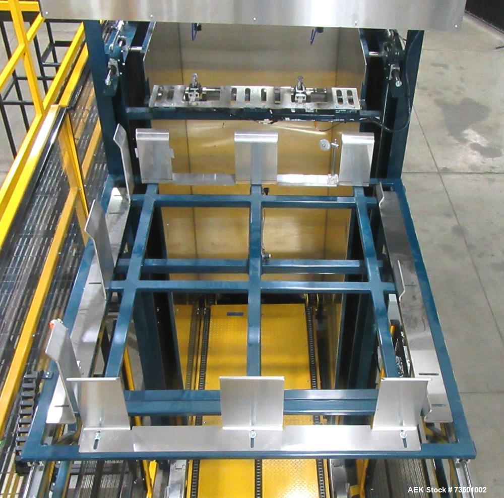 Unused GR-X FHA 3000 Full Height Automatic Depalletizer – SKA Fabricating, Chain Conveyor