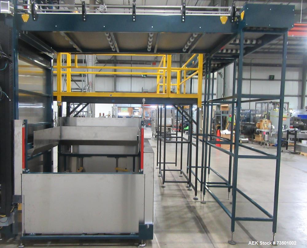 Unused GR-X FHA 3000 Full Height Automatic Depalletizer – SKA Fabricating, Chain Conveyor