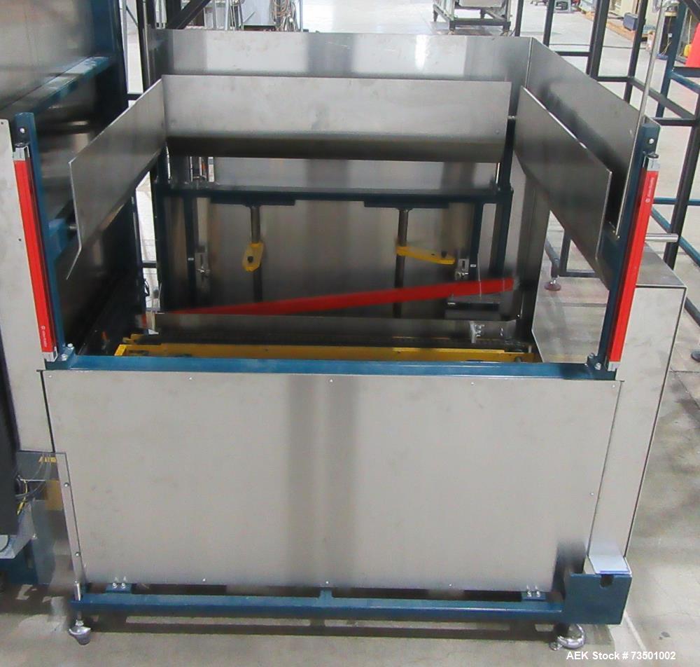 Unused GR-X FHA 3000 Full Height Automatic Depalletizer – SKA Fabricating, Chain Conveyor