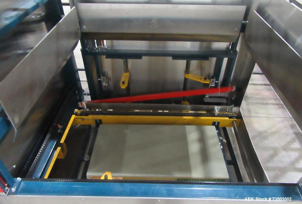 Unused GR-X FHA 3000 Full Height Automatic Depalletizer – SKA Fabricating, Chain Conveyor