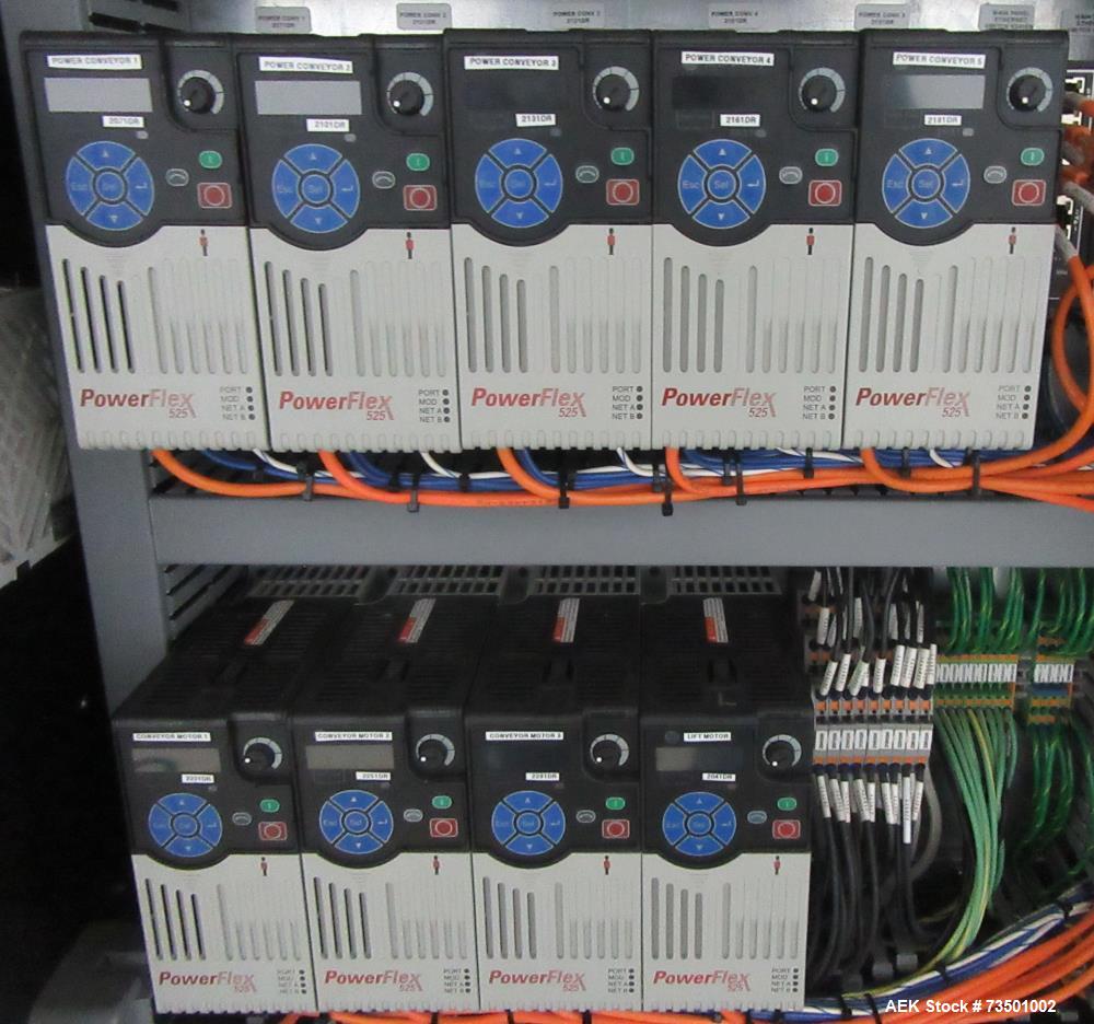 Unused GR-X FHA 3000 Full Height Automatic Depalletizer – SKA Fabricating, Chain Conveyor