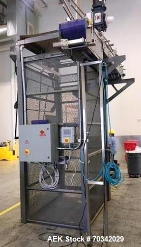 Ska Fabrication Can-I-Bus Depalletizer, rated for 400 cans per minute, full heig