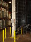 Used I & H (Goldco) Low Level Bulk Depalletizer, Model 1002. Includes pallet stacker for 44
