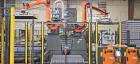 Used BW Integrated Systems Robotic Can Palletizer & Depalletizer System | Dual Fanuc Robots | 500 CPM | 2023