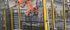 Used BW Integrated Systems Robotic Can Palletizer & Depalletizer System | Dual Fanuc Robots | 500 CPM | 2023