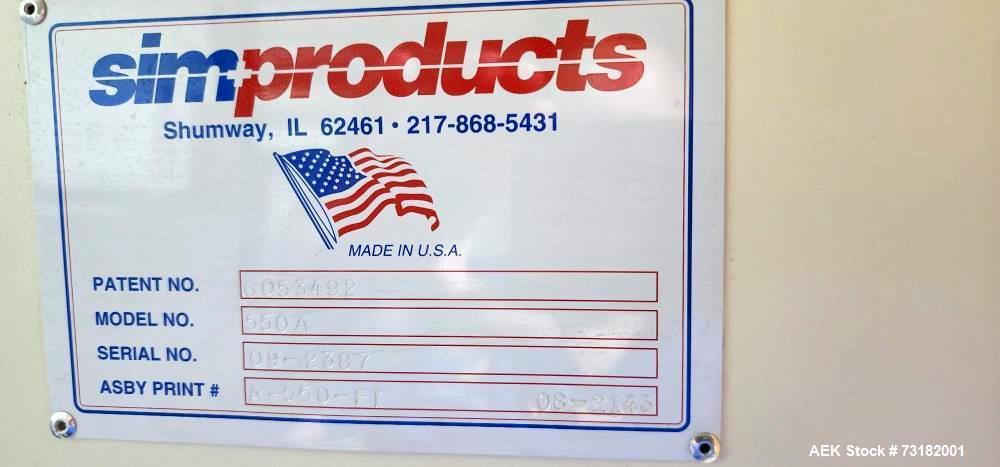 Used Sim Products CF 550A Quad Cardfeeder – 4 Pocket, 400 CPM