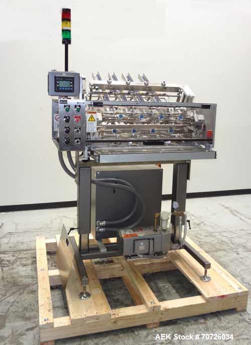 Used- MGS Model RPP 424DB 4 Head Rotary Pick & Place Feeder