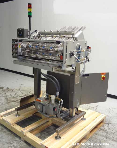 Used MGS Model RPP 424DB 4 Head Rotary Pick & Place Feeder