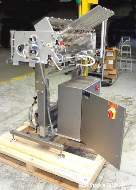 Used- MGS Model RPP 424DB 4 Head Rotary Pick & Place Feeder