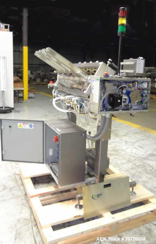 Used MGS Model RPP 424DB 4 Head Rotary Pick & Place Feeder