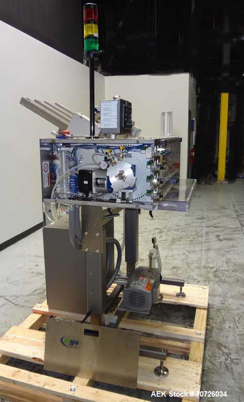 Used MGS Model RPP 424DB 4 Head Rotary Pick & Place Feeder