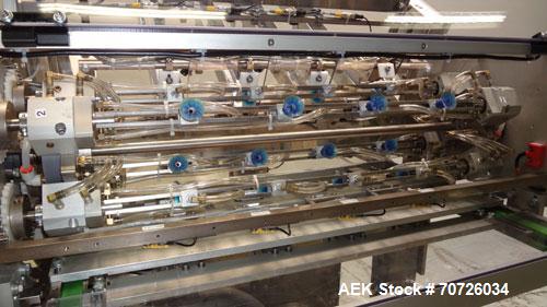 Used MGS Model RPP 424DB 4 Head Rotary Pick & Place Feeder