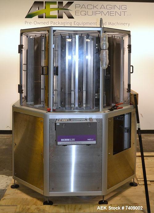 Used- Multifeeder Technology High Capacity Rotating Magazine Leaflet Feeder